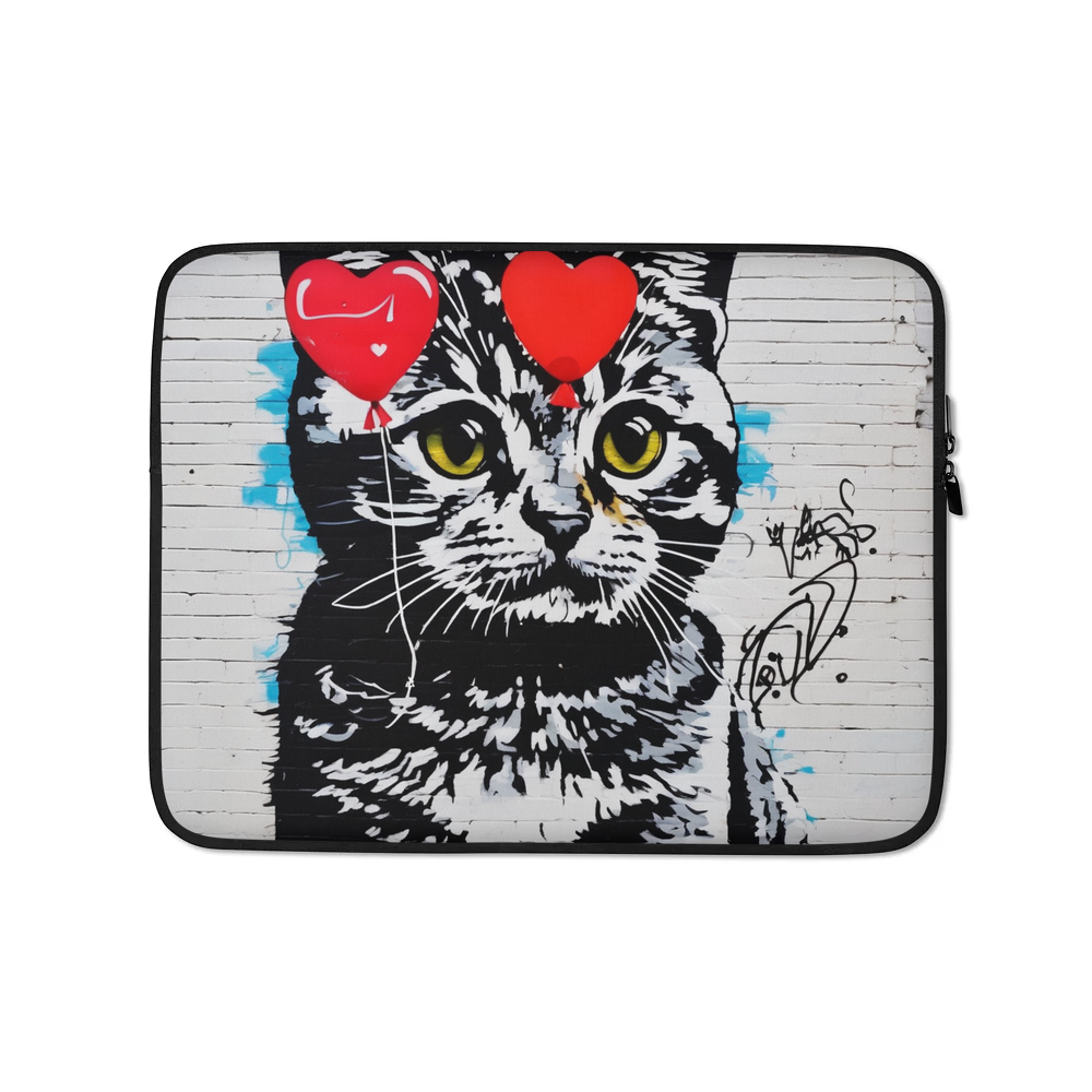 PugMug Custom Tabby Scottish Fold Cat Laptop Sleeve