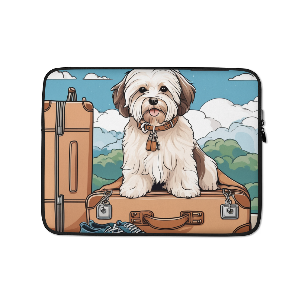 PugMug Custom Tan Havanese Dog Laptop Sleeve