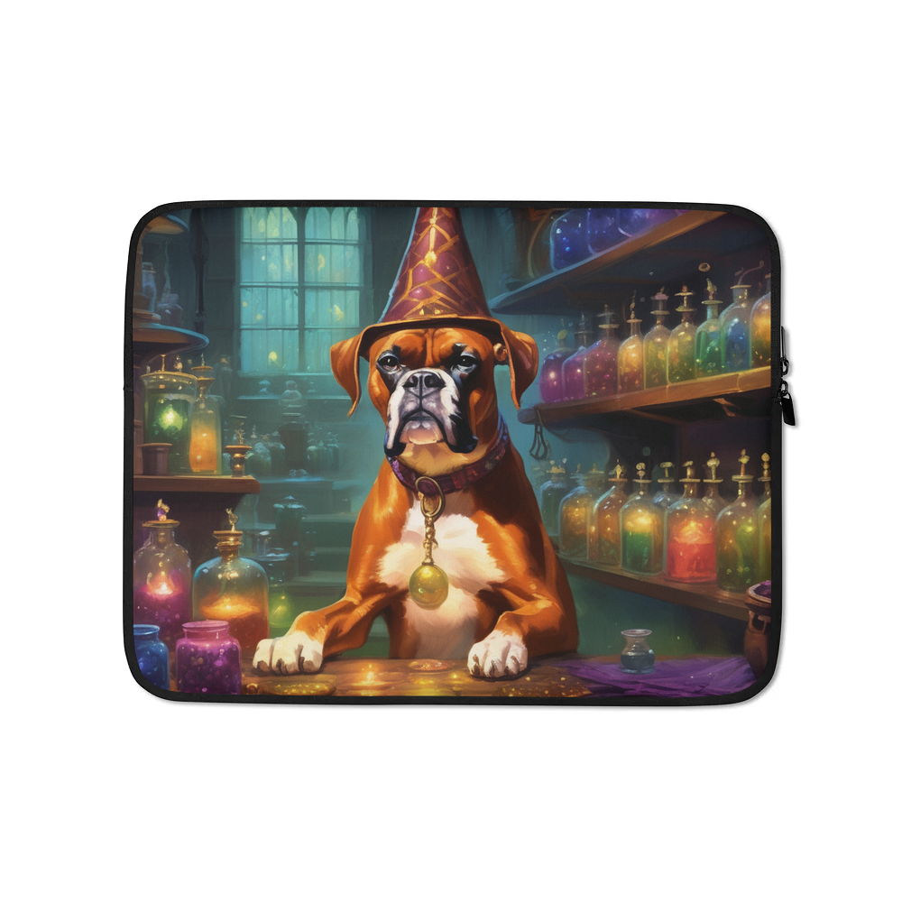PugMug Custom Boxer Dog Laptop Sleeve