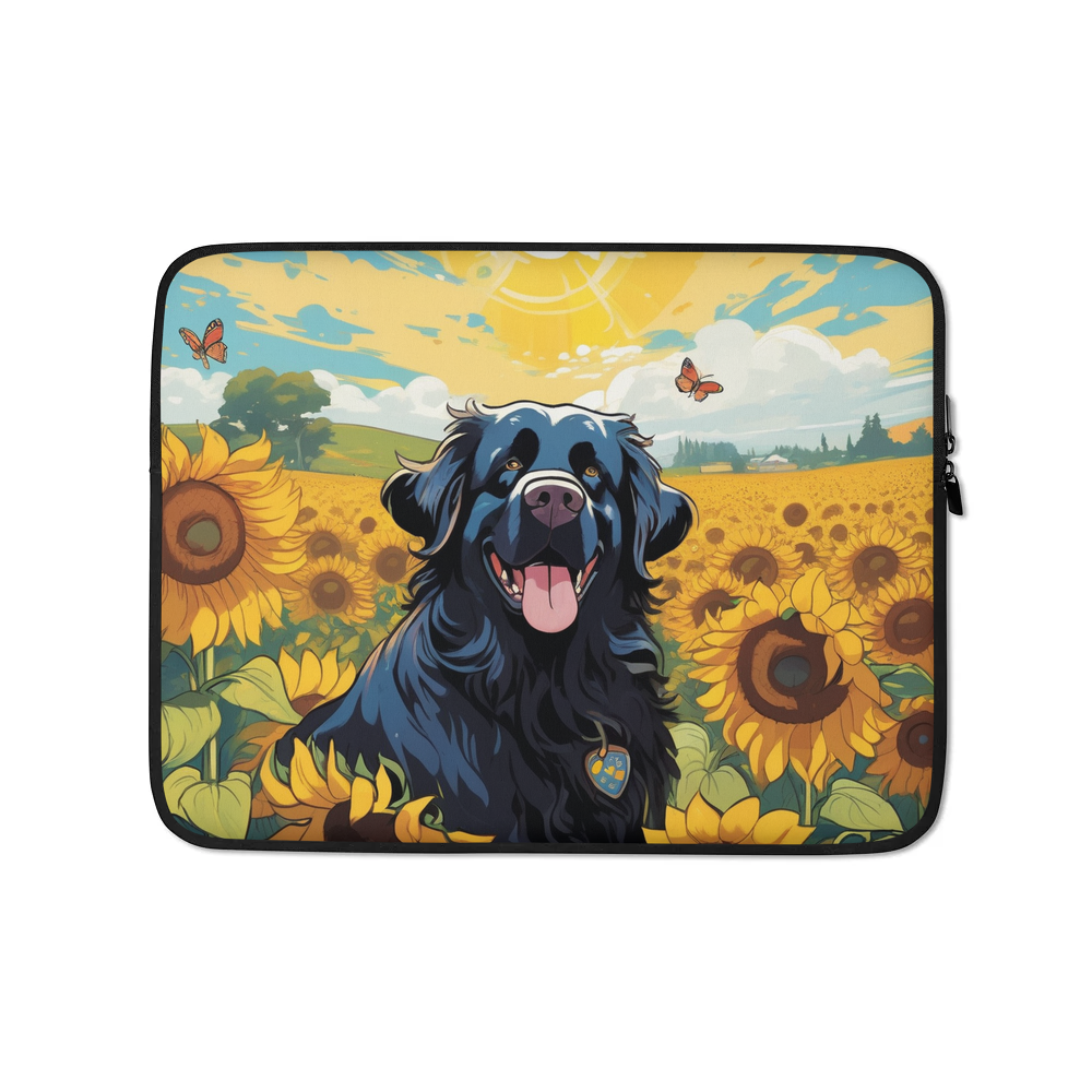 PugMug Custom Newfoundland Laptop Sleeve