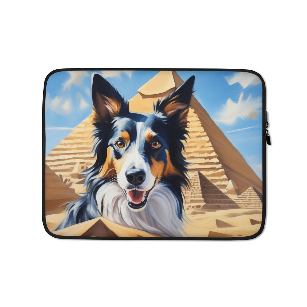 PugMug Custom Border Collie Laptop Sleeve