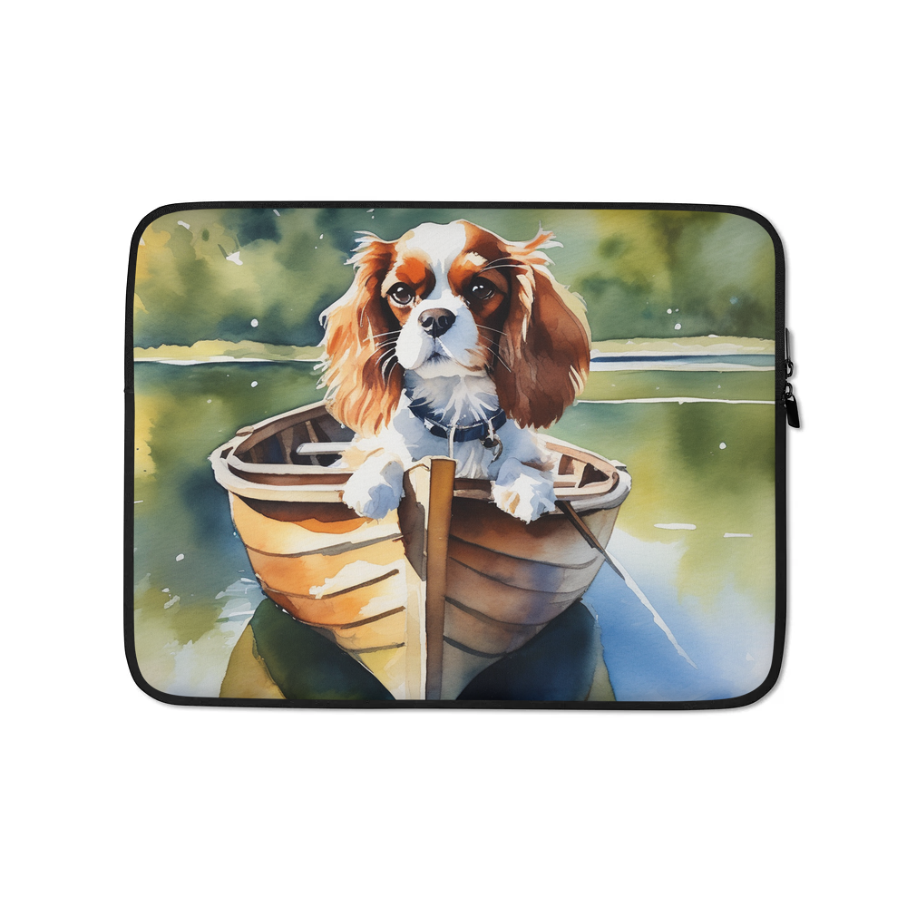 PugMug Custom Cavalier King Charles Spaniel Laptop Sleeve