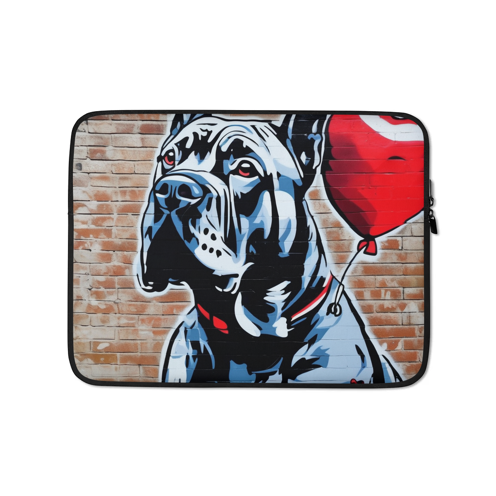 PugMug Custom Cane Corso Laptop Sleeve