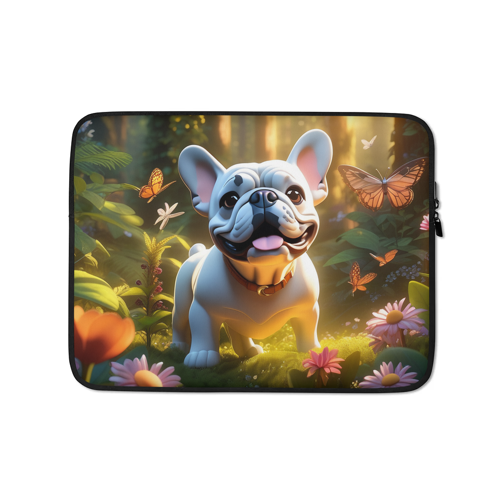 PugMug Custom Bulldog Laptop Sleeve