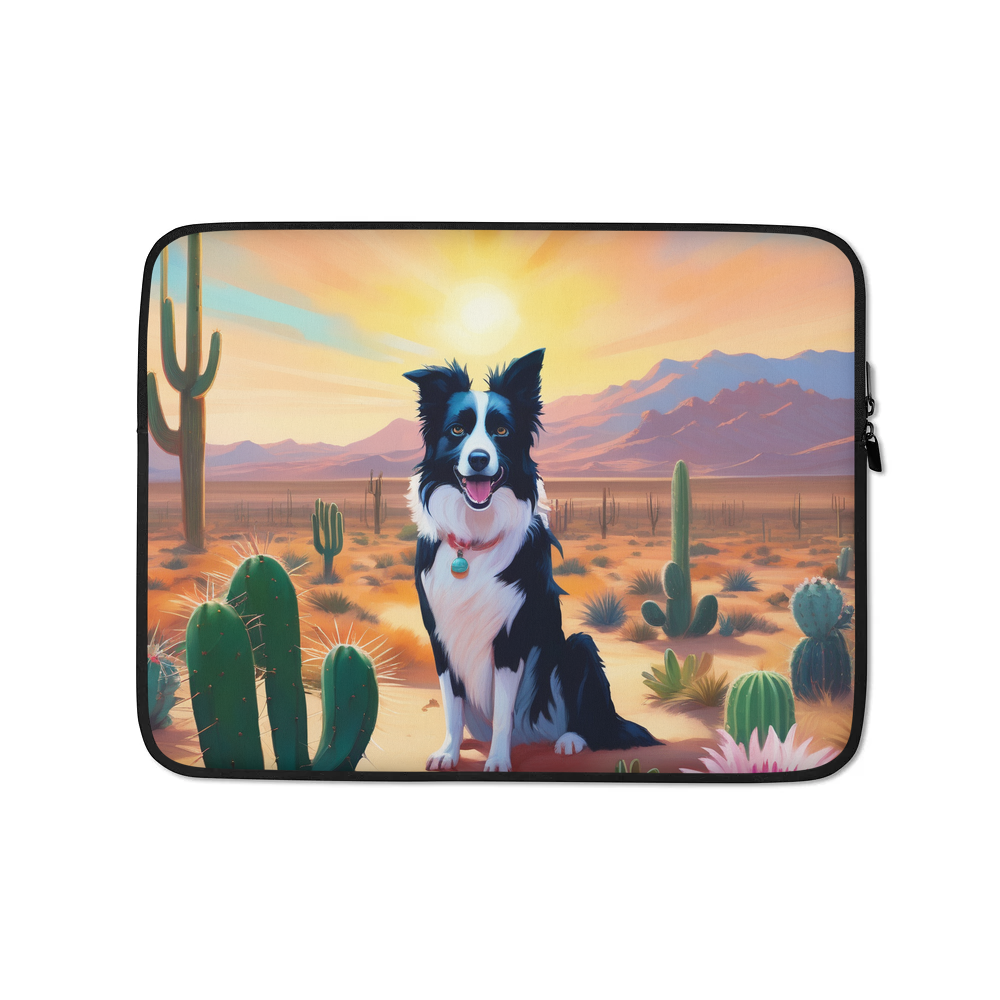 PugMug Custom Border Collie Laptop Sleeve
