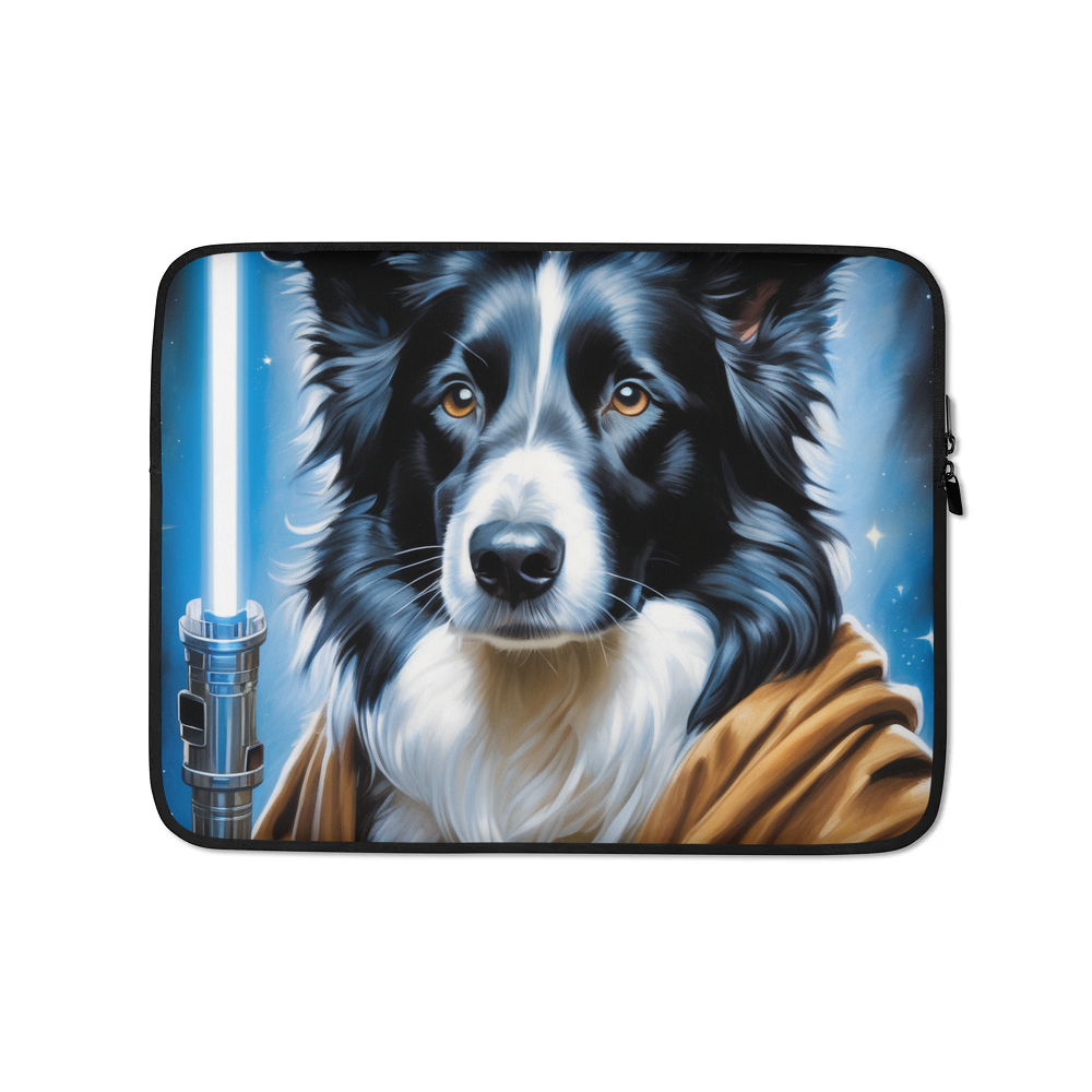 PugMug Custom Border Collie Laptop Sleeve