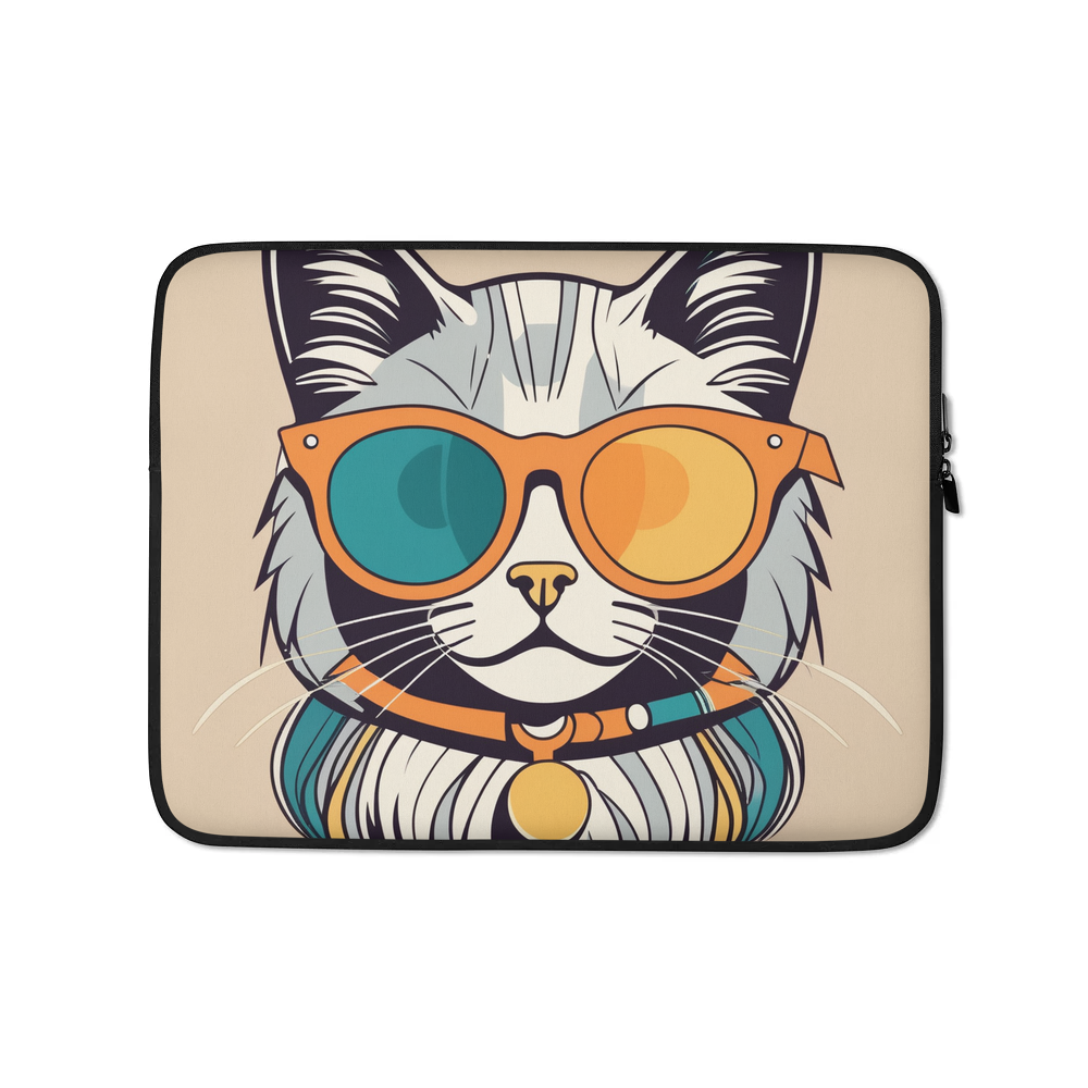 PugMug Custom Tabby Ragdoll Cat Laptop Sleeve