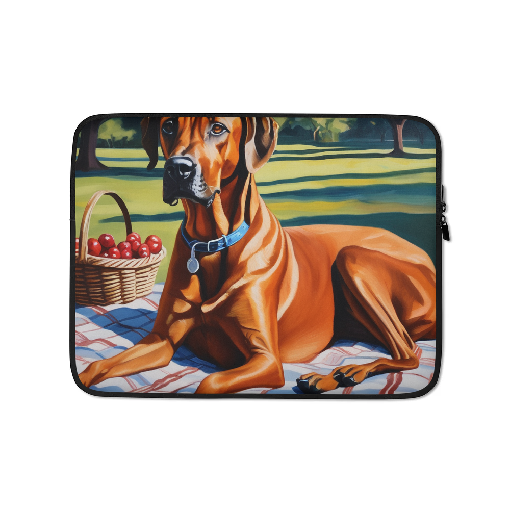 PugMug Custom Rhodesian Ridgeback Laptop Sleeve