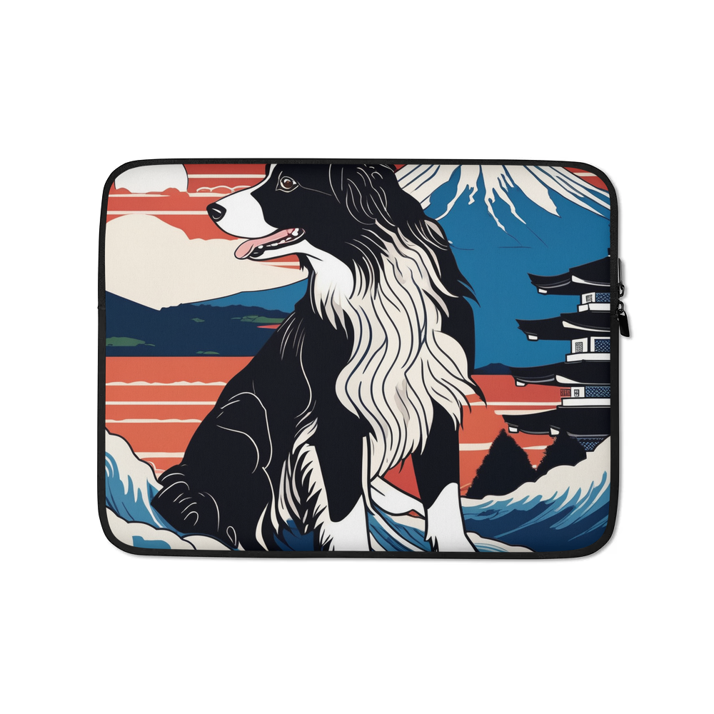 PugMug Custom Border Collie Laptop Sleeve
