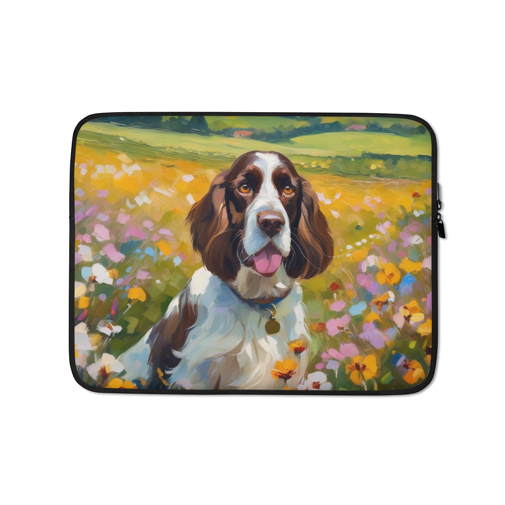 PugMug Custom English Springer Spaniel Laptop Sleeve