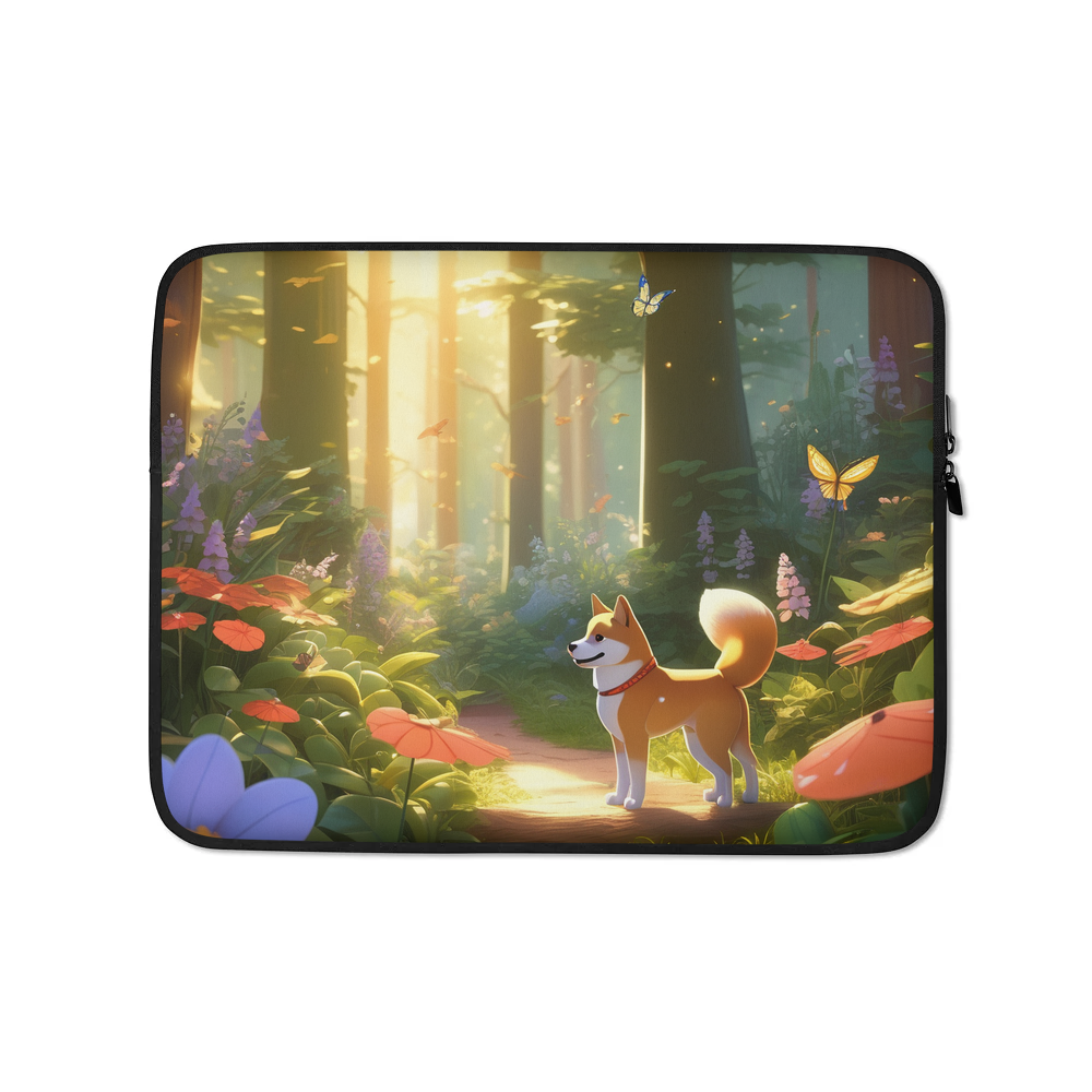 PugMug Custom Shiba Inu Laptop Sleeve