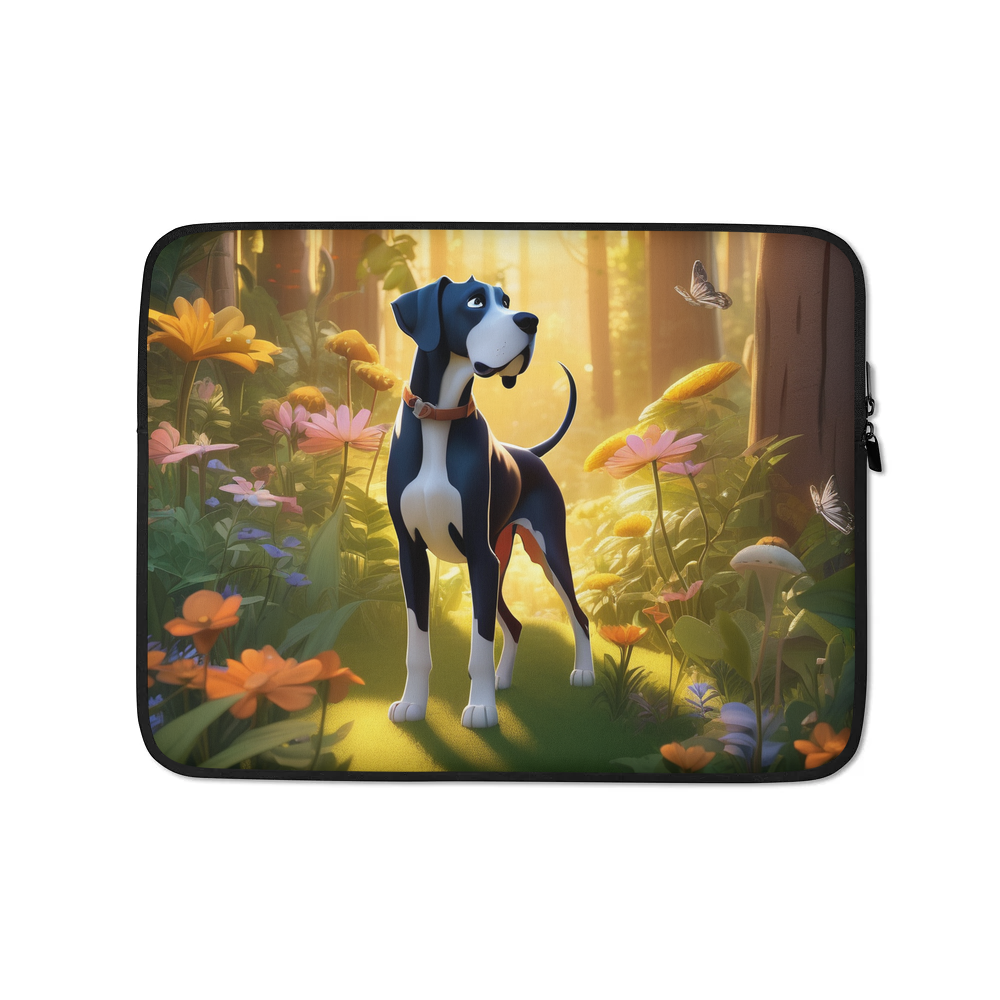 PugMug Custom Great Dane Laptop Sleeve