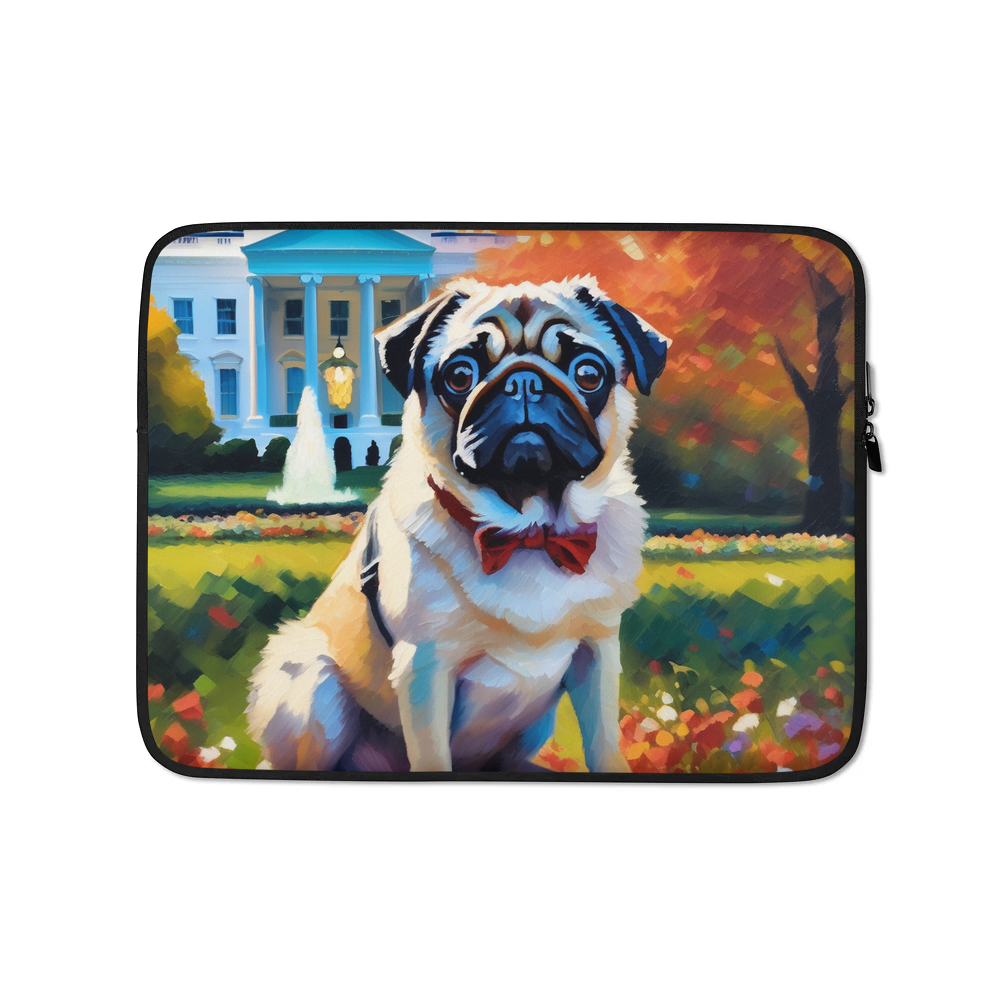 PugMug Custom Pug Laptop Sleeve