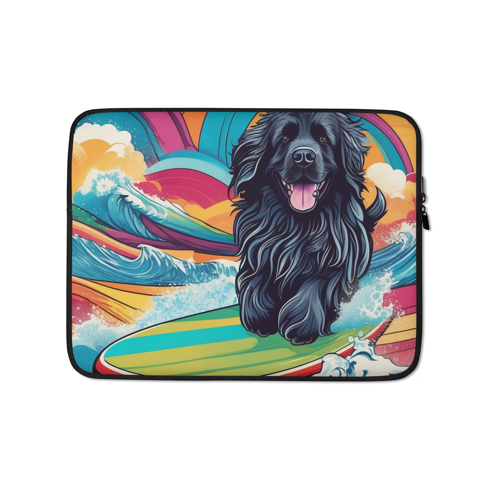 PugMug Custom Newfoundland Laptop Sleeve