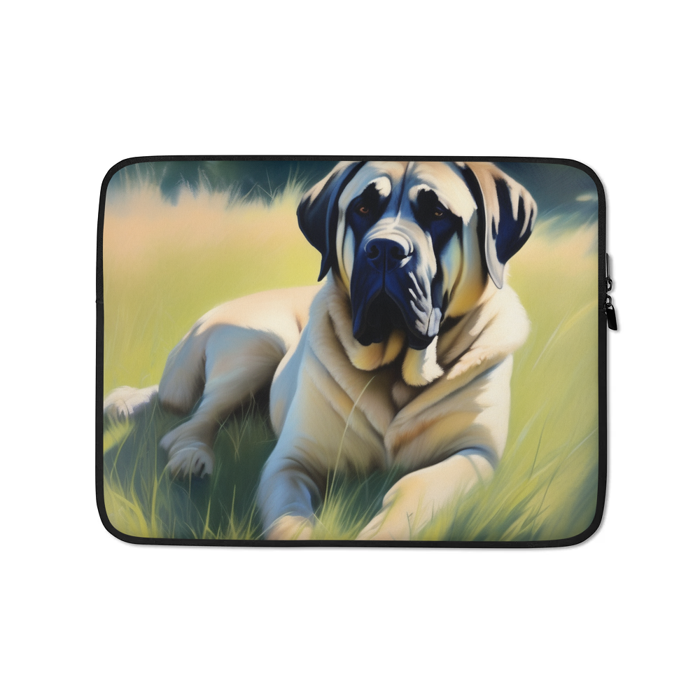 PugMug Custom Mastiff Laptop Sleeve