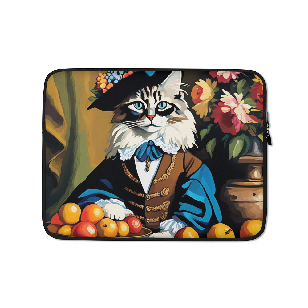 PugMug Custom Tabby Ragdoll Cat Laptop Sleeve