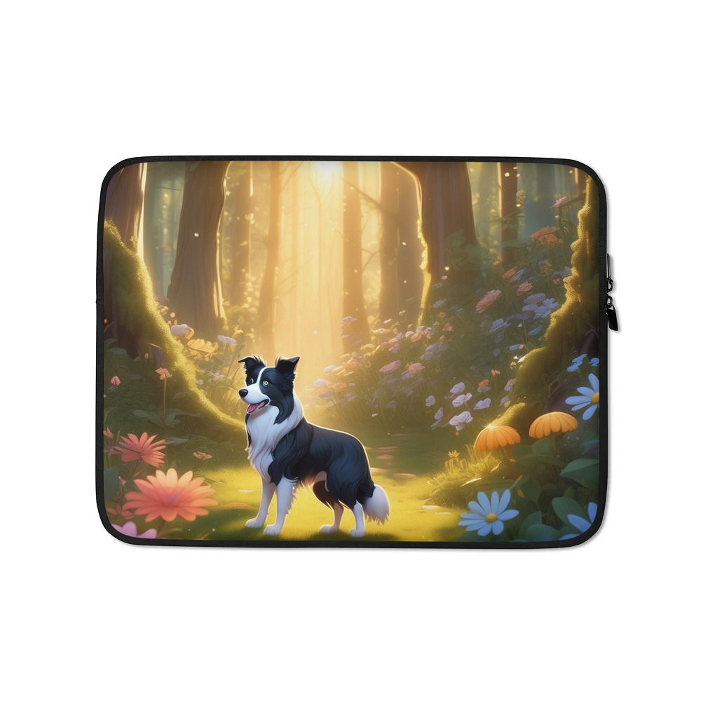 PugMug Custom Border Collie Laptop Sleeve