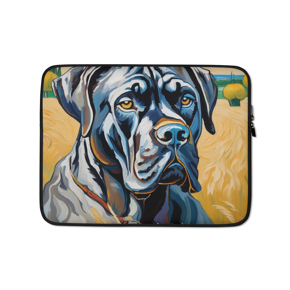 PugMug Custom Cane Corso Laptop Sleeve