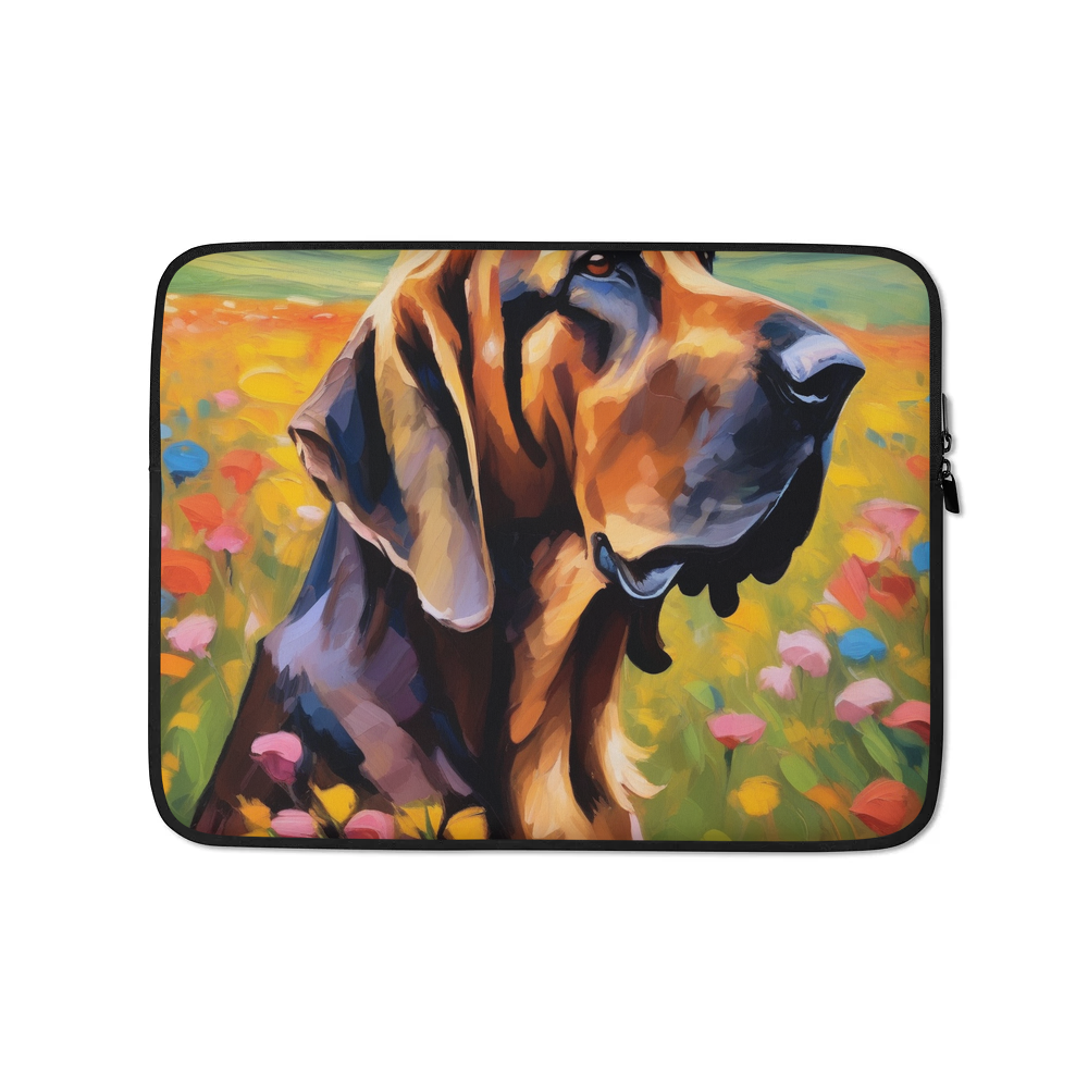 PugMug Custom Bloodhound Laptop Sleeve