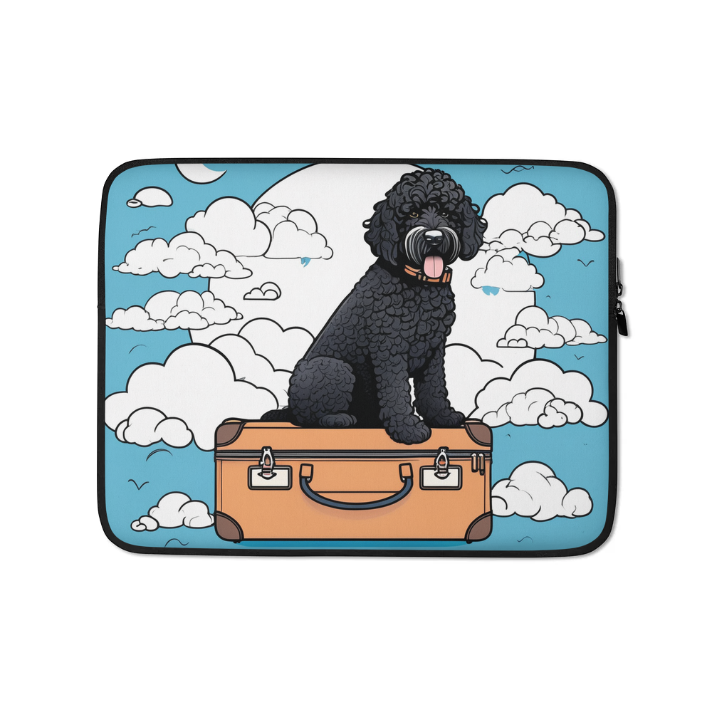 PugMug Custom Portuguese Water Dog Laptop Sleeve