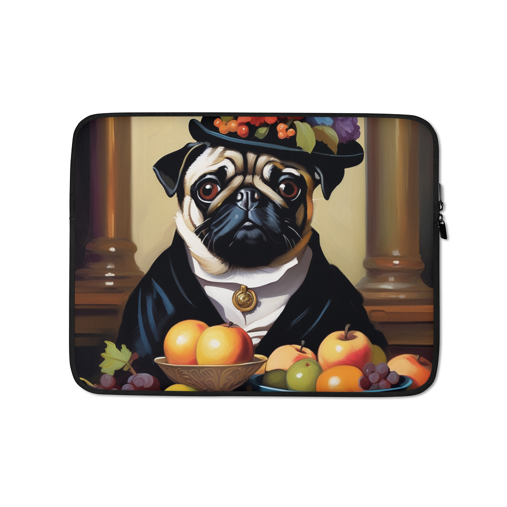 PugMug Custom Pug Laptop Sleeve