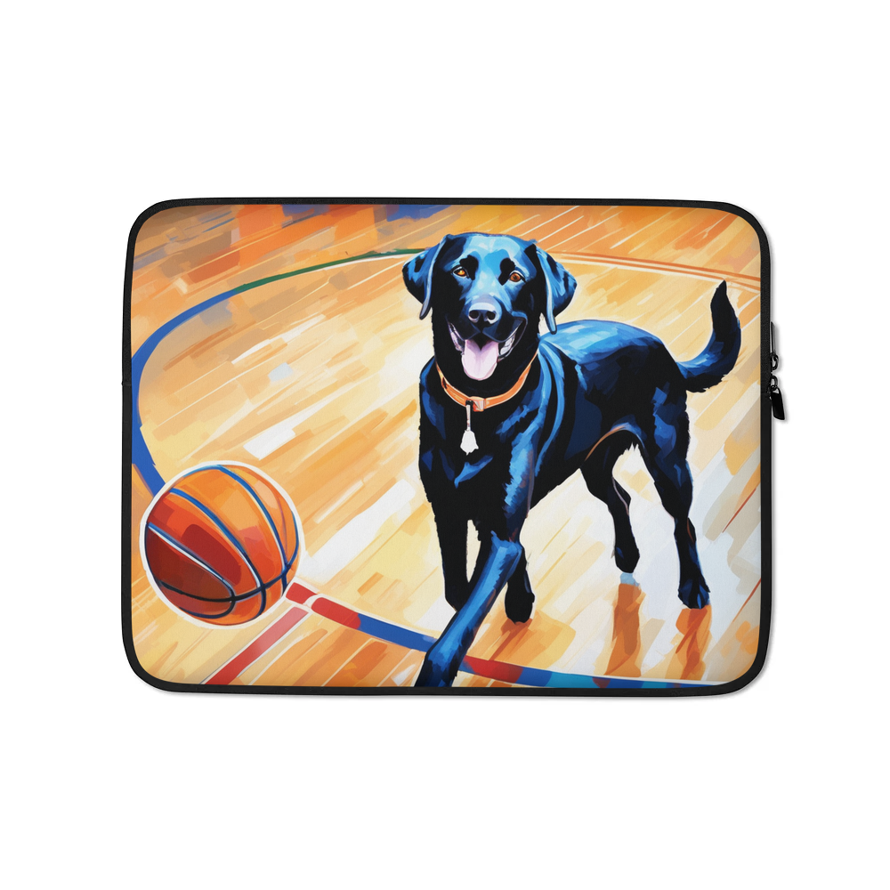 PugMug Custom Black Labrador Retriever Laptop Sleeve