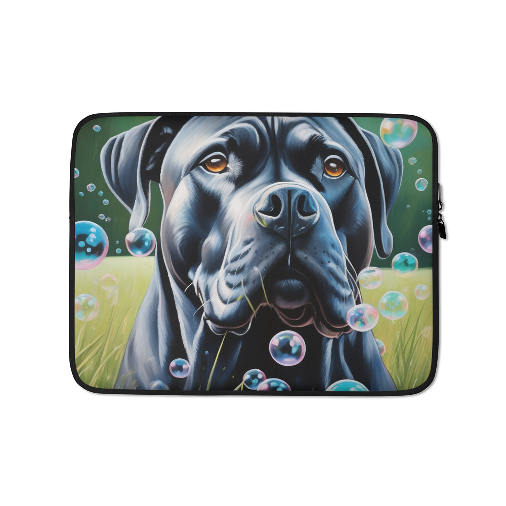 PugMug Custom Cane Corso Laptop Sleeve