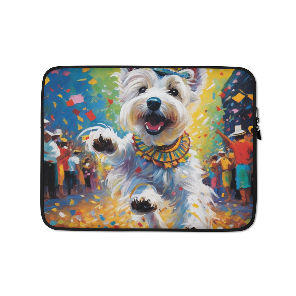 PugMug Custom West Highland White Terrier Laptop Sleeve