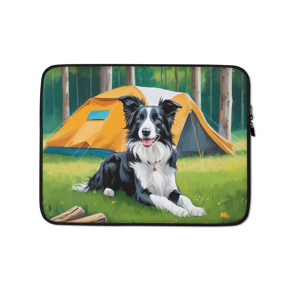 PugMug Custom Border Collie Laptop Sleeve