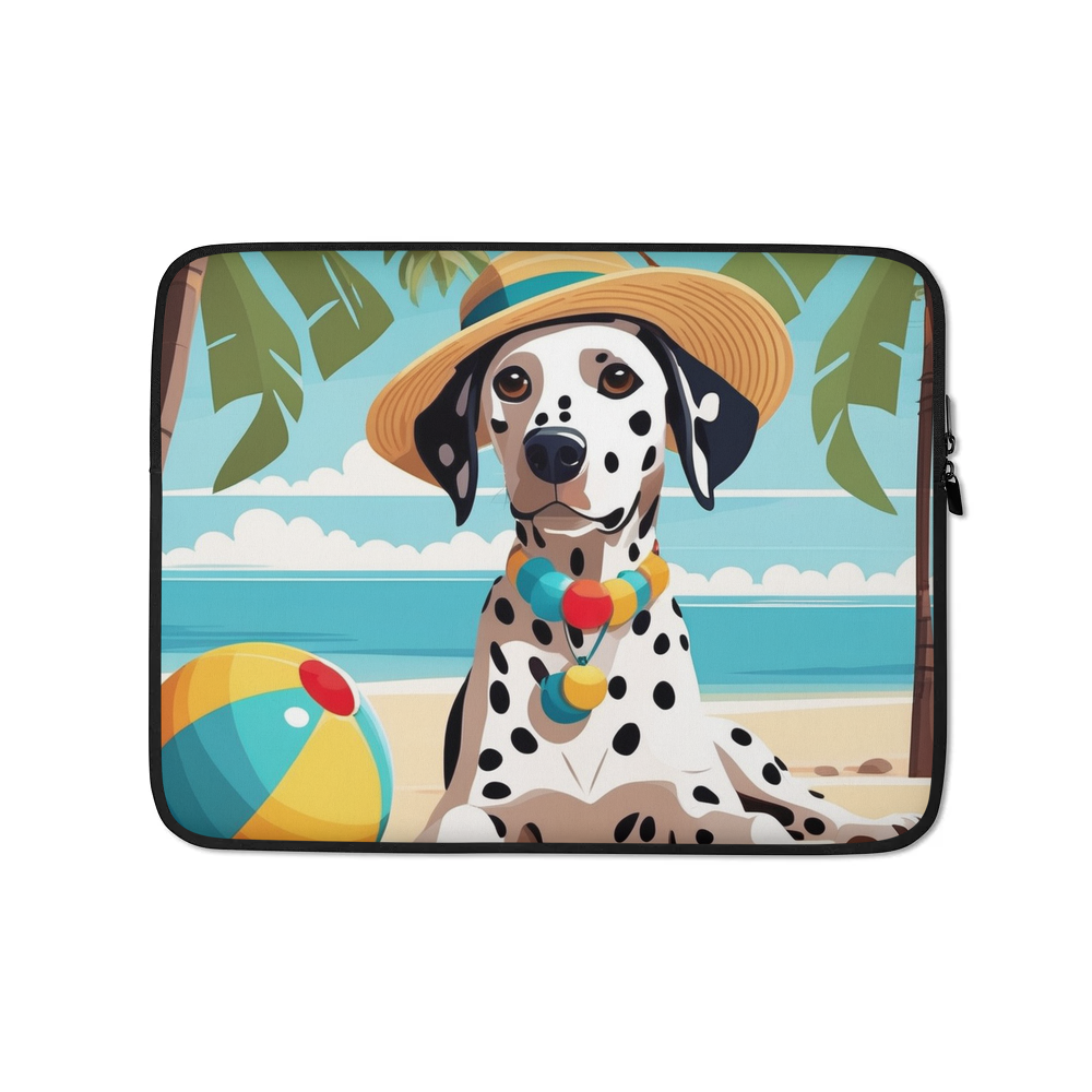 PugMug Custom Dalmatian Laptop Sleeve