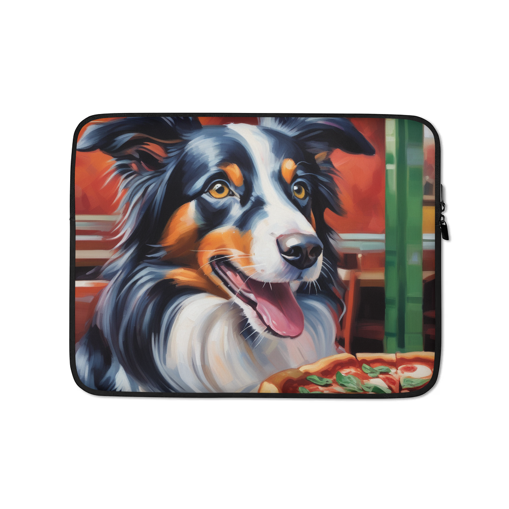 PugMug Custom Border Collie Laptop Sleeve