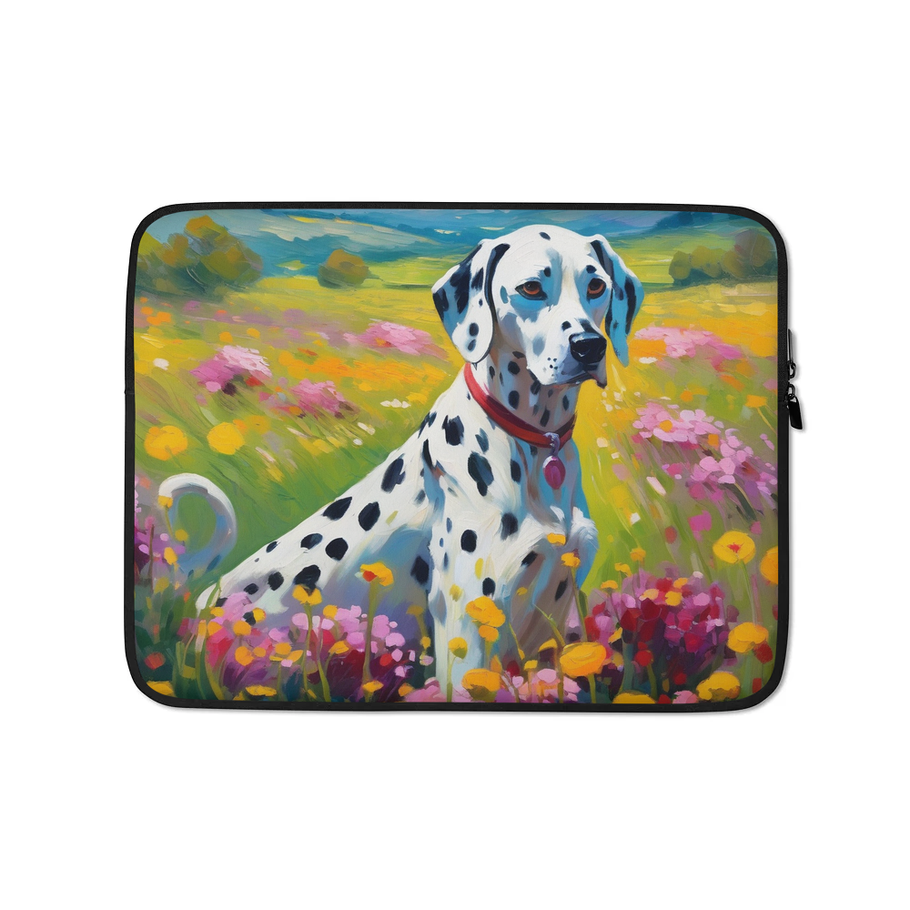 PugMug Custom Dalmatian Laptop Sleeve
