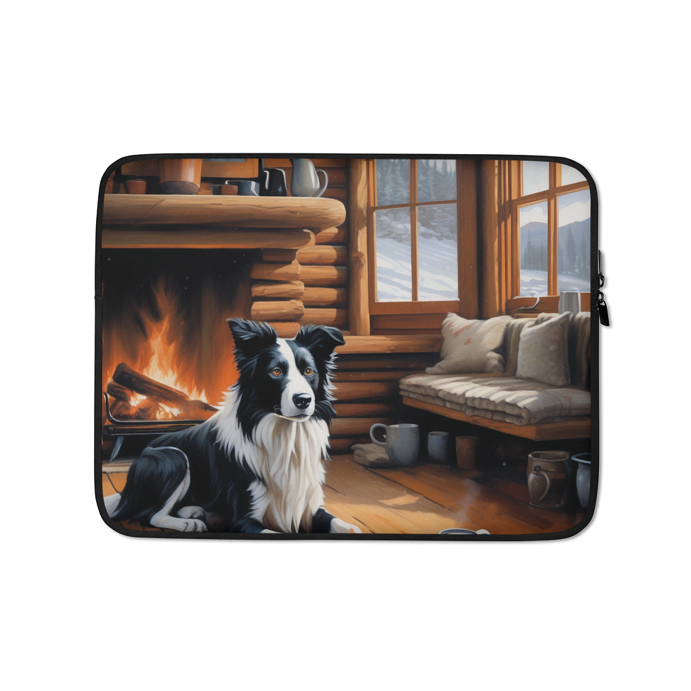 PugMug Custom Border Collie Laptop Sleeve