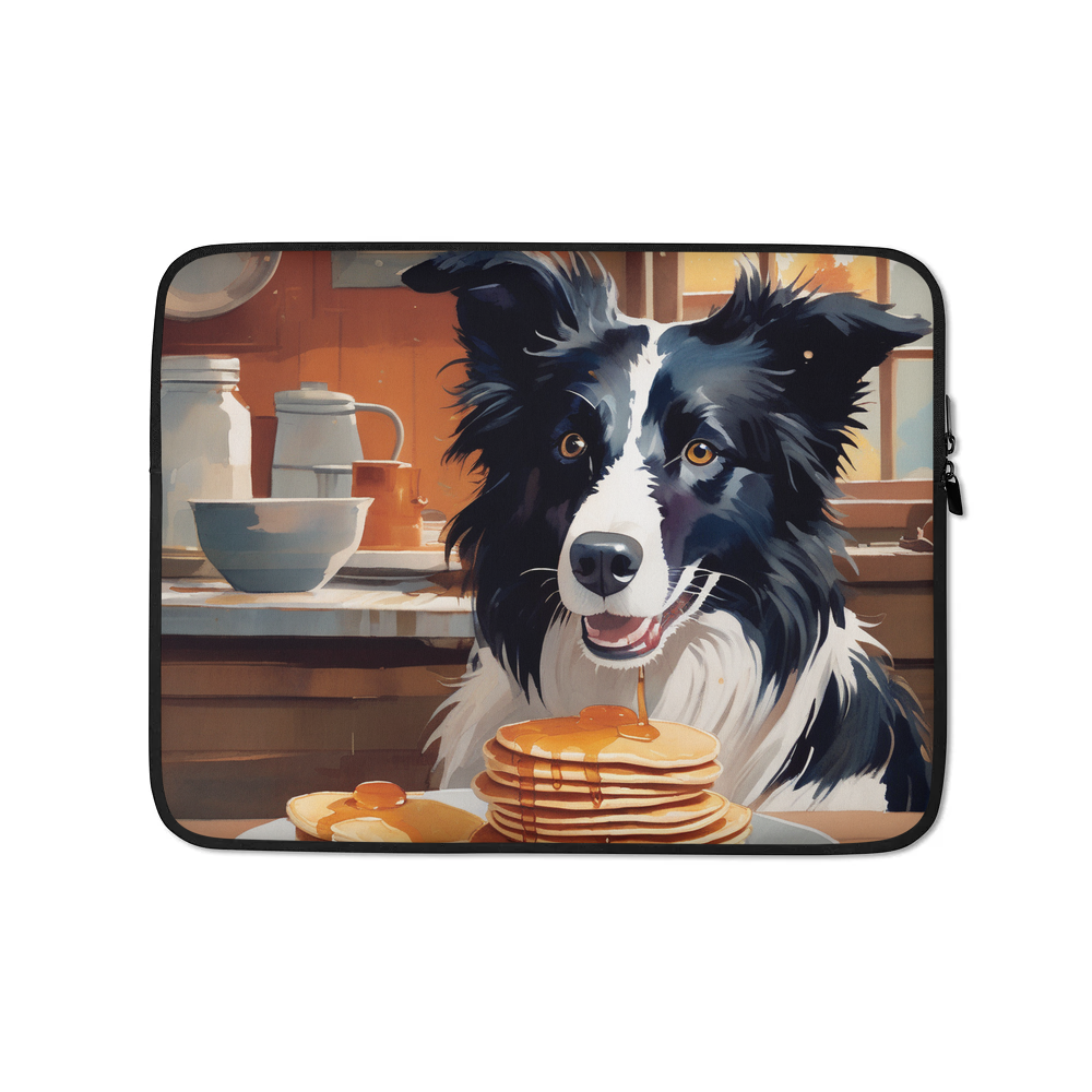 PugMug Custom Border Collie Laptop Sleeve