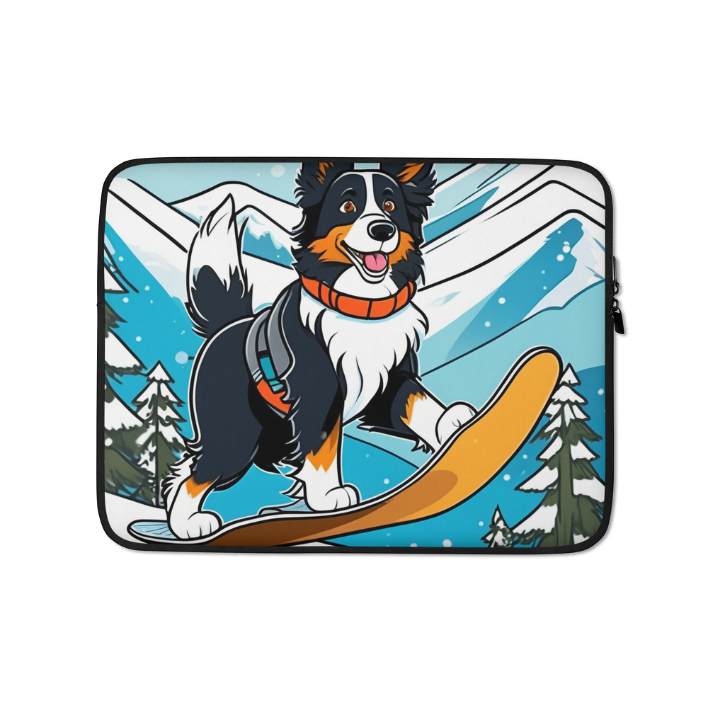 PugMug Custom Border Collie Laptop Sleeve