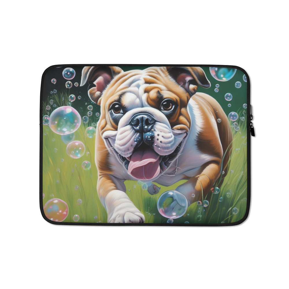 PugMug Custom Bulldog Laptop Sleeve