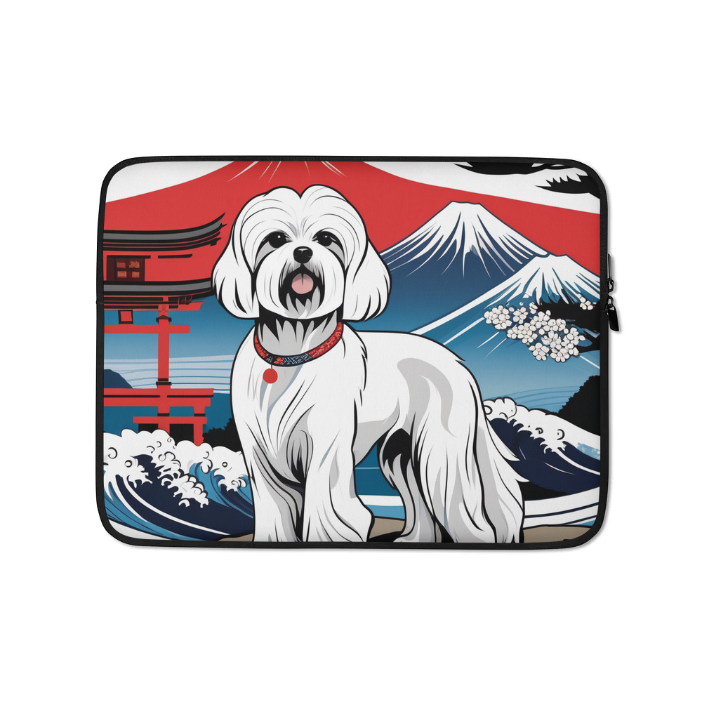 PugMug Custom Maltese Dog Laptop Sleeve