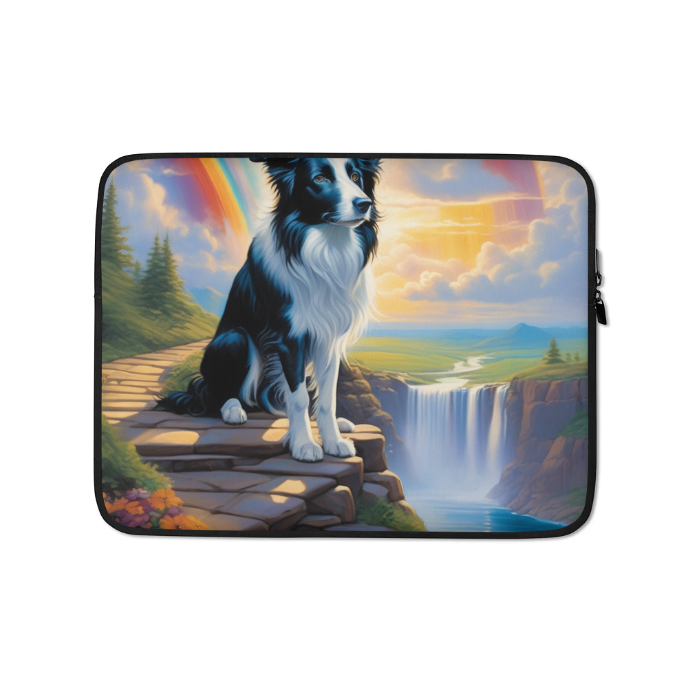 PugMug Custom Border Collie Laptop Sleeve
