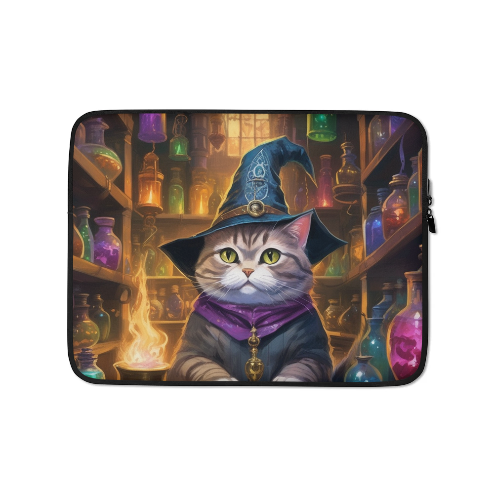 PugMug Custom Tabby British Shorthair Cat Laptop Sleeve