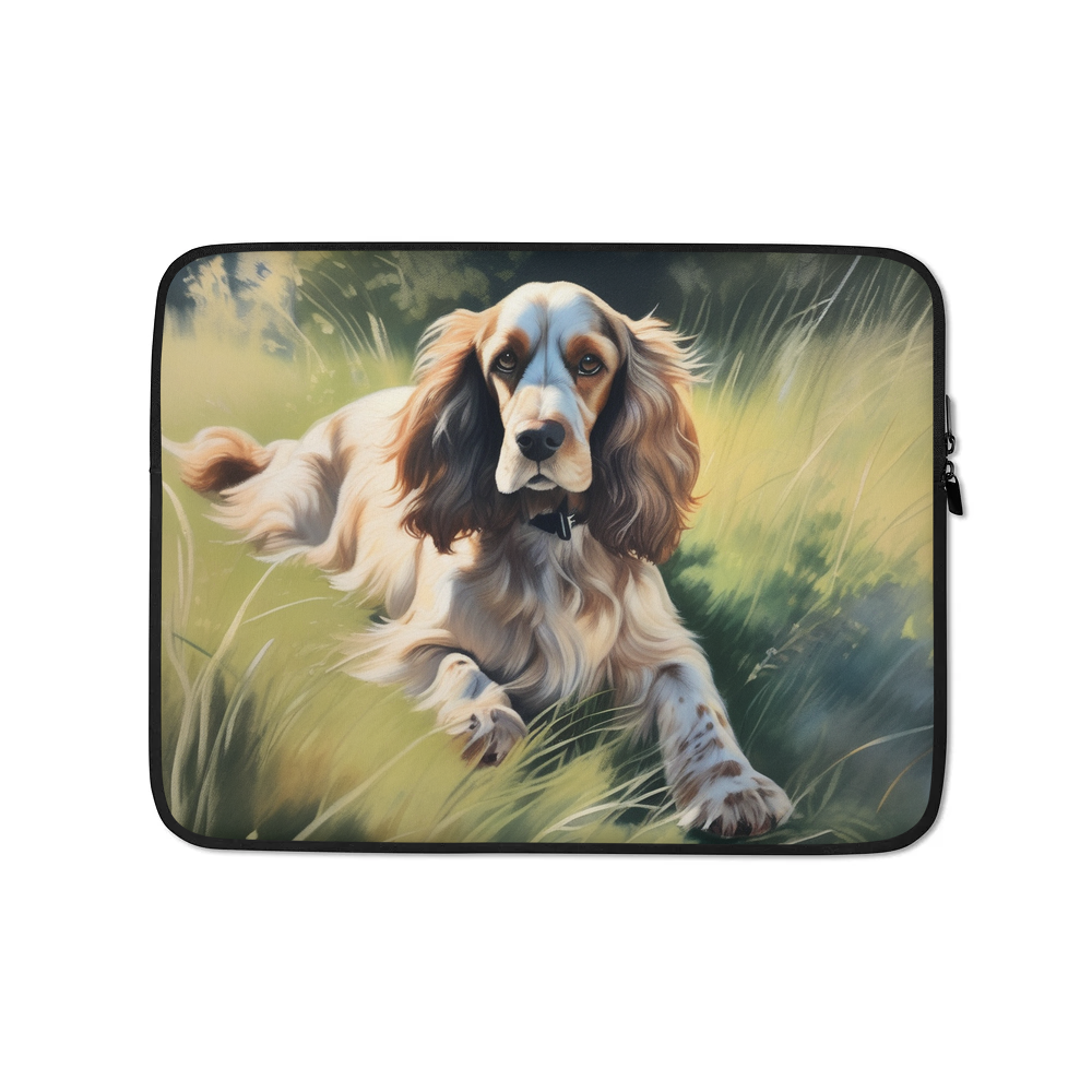 PugMug Custom English Cocker Spaniel Laptop Sleeve
