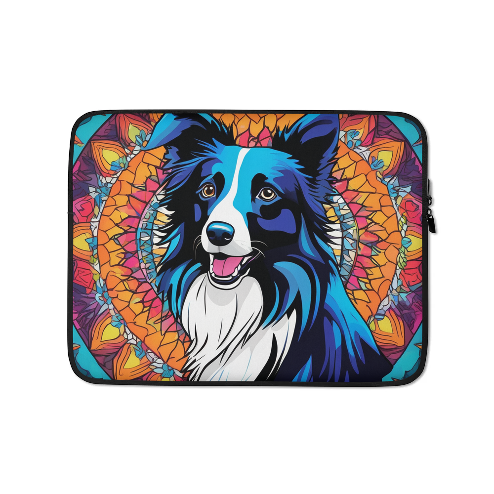 PugMug Custom Border Collie Laptop Sleeve