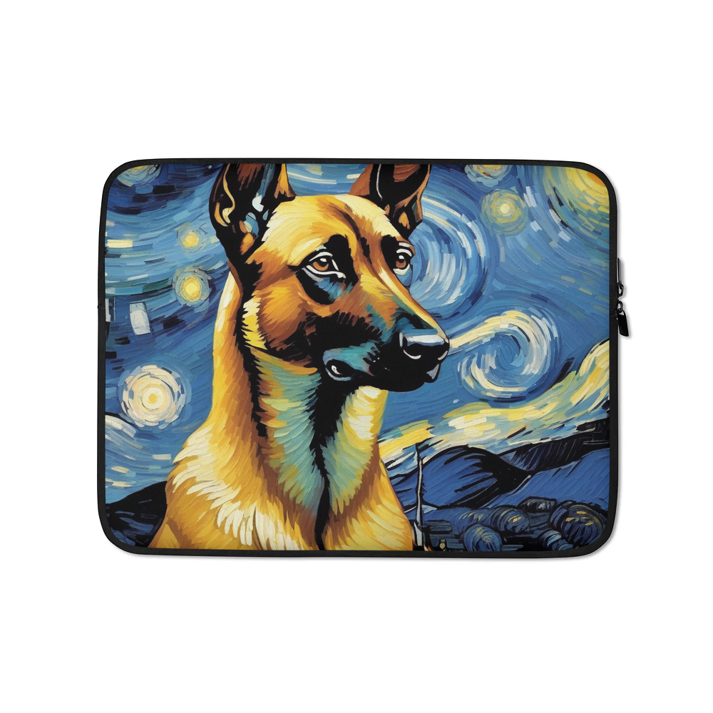 PugMug Custom Belgian Malinois Laptop Sleeve