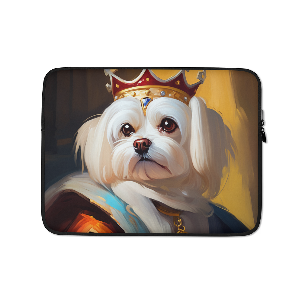 PugMug Custom Maltese Dog Laptop Sleeve