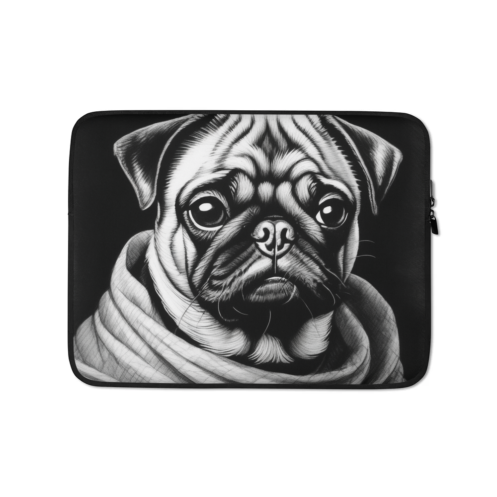 PugMug Custom Pug Laptop Sleeve