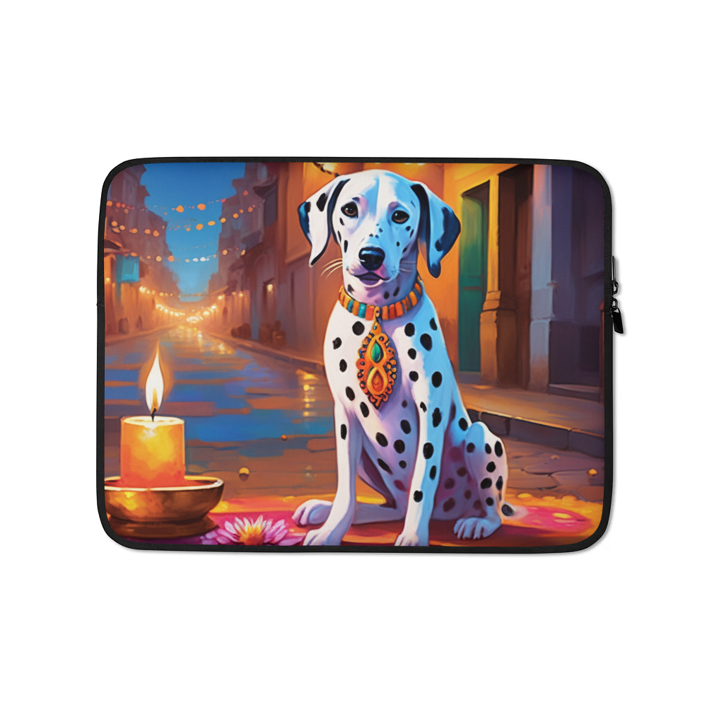 PugMug Custom Dalmatian Laptop Sleeve