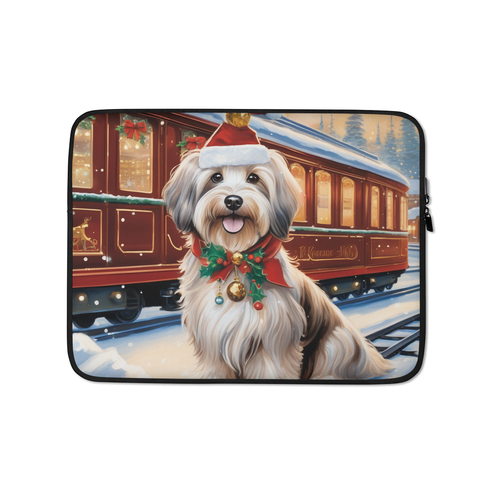 PugMug Custom Tan Havanese Dog Laptop Sleeve