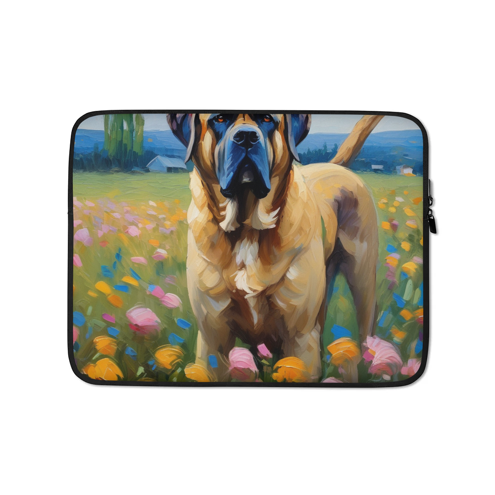 PugMug Custom Mastiff Laptop Sleeve