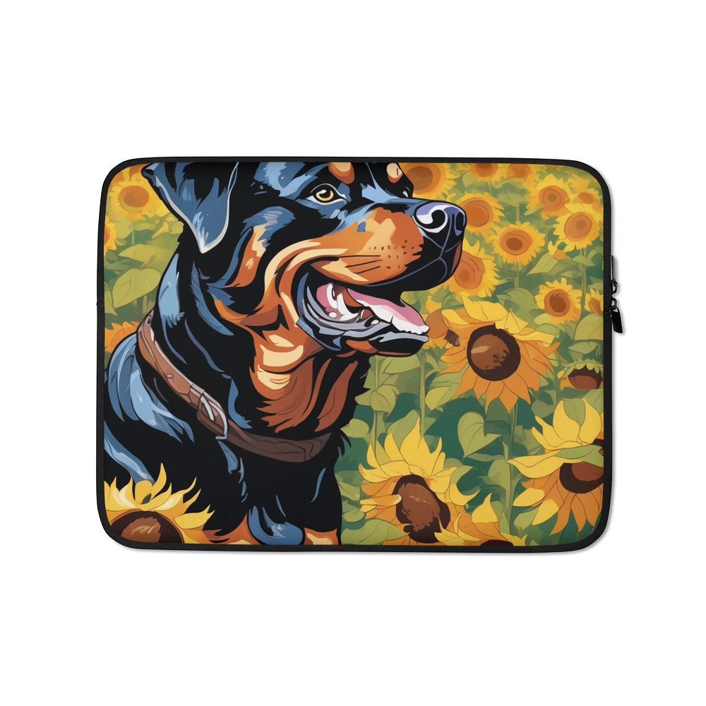 PugMug Custom Rottweiler Laptop Sleeve