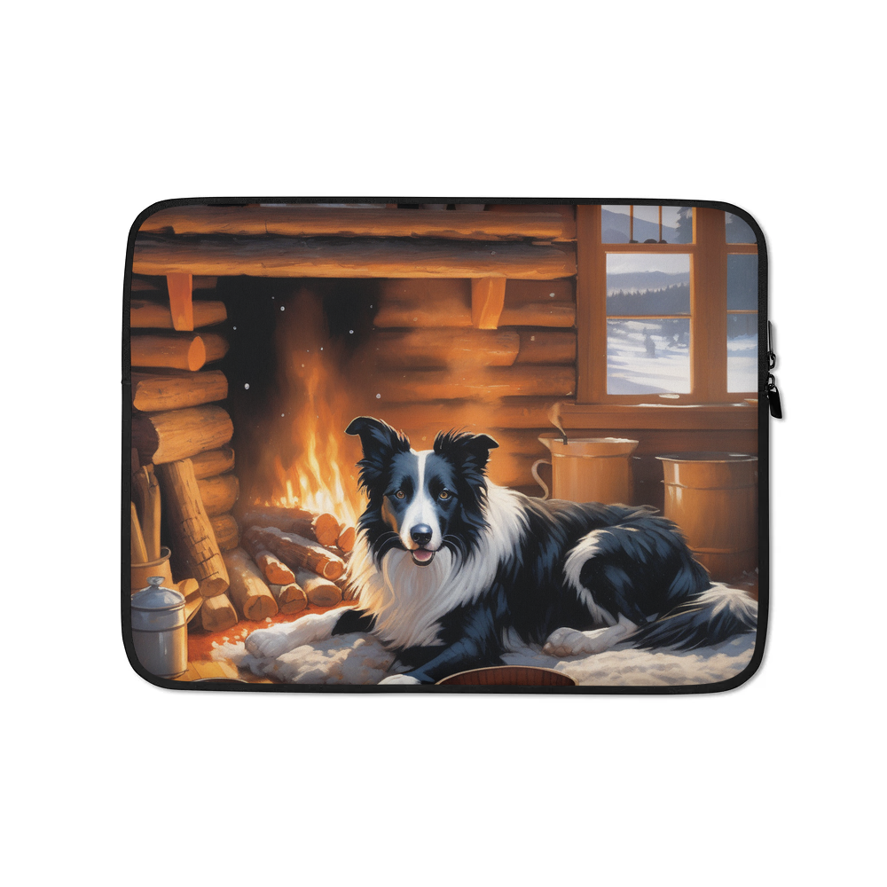 PugMug Custom Border Collie Laptop Sleeve