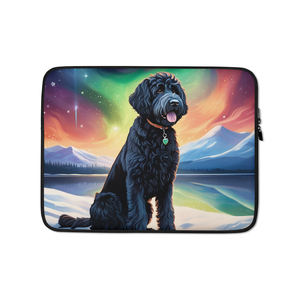 PugMug Custom Portuguese Water Dog Laptop Sleeve